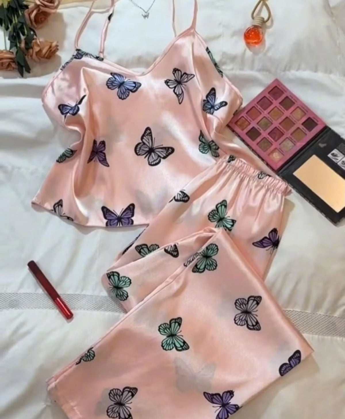 Butterfly Whisper Tanktop Set with Shorts