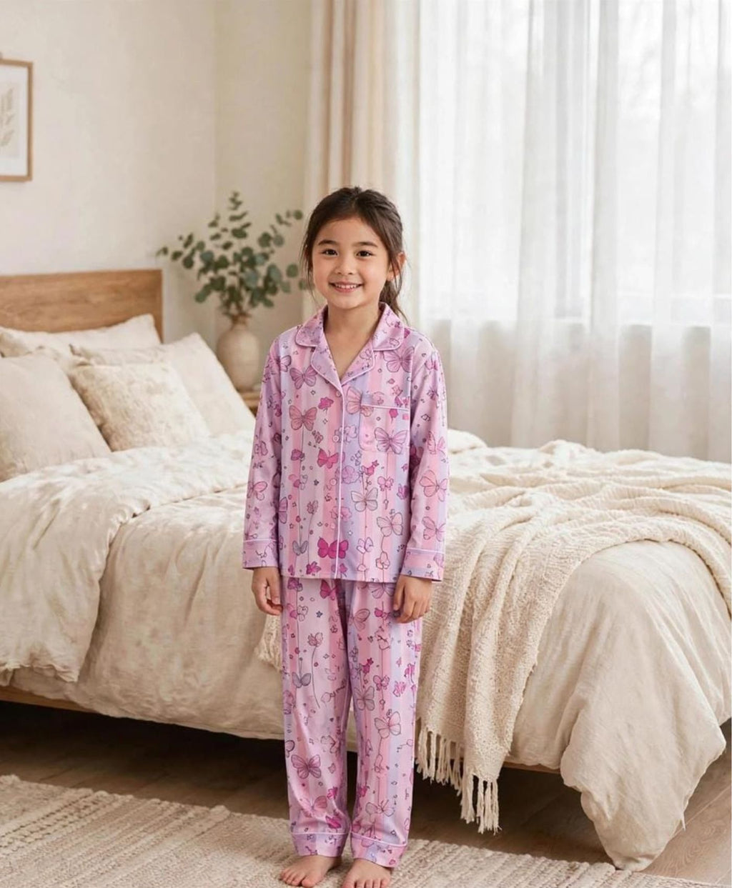 Butterfly Kisses Mommy & Me Pajama Set
