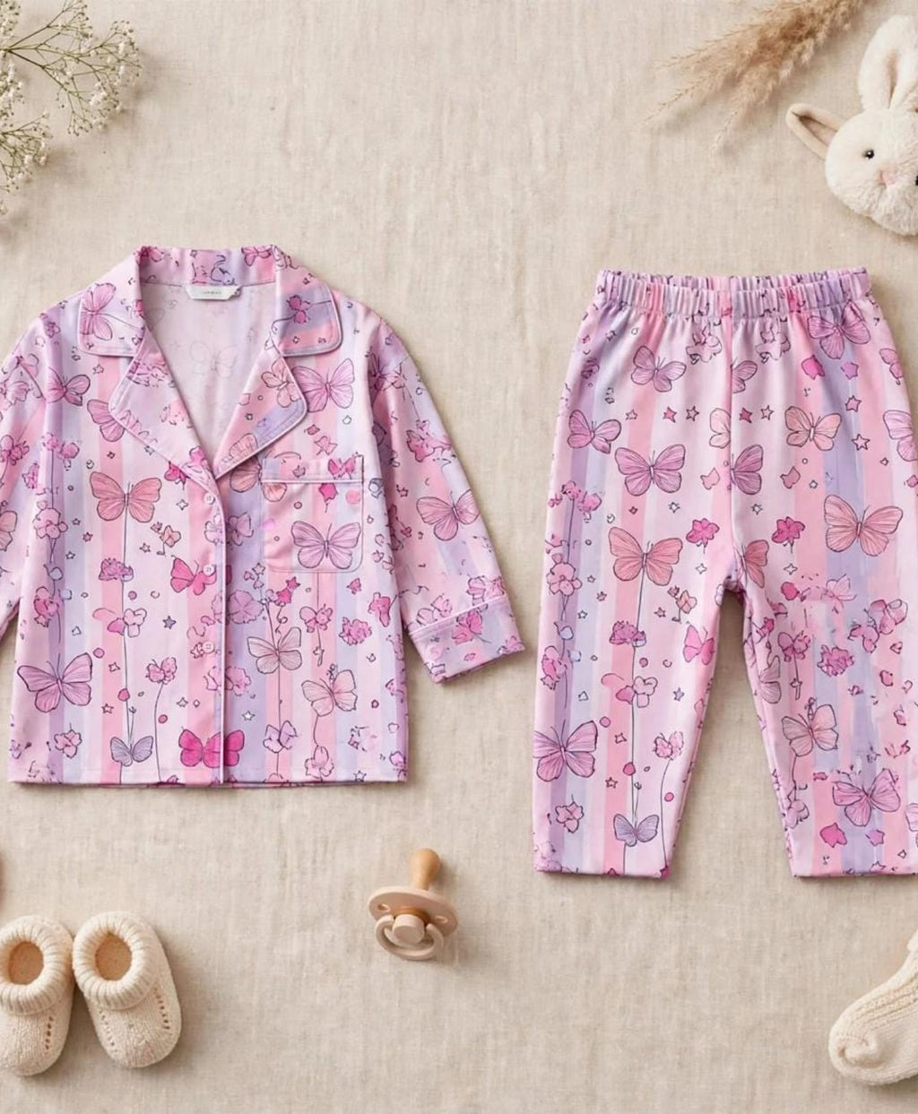 Butterfly Kisses Mommy & Me Pajama Set