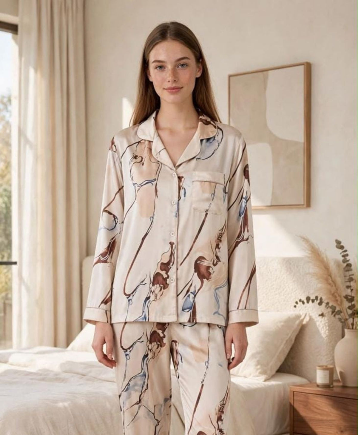 Galaxy Chocolate Pajama Set