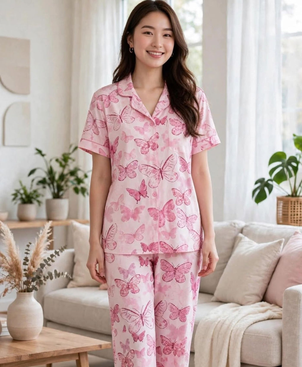 Pretty Butterfly Pajama Set