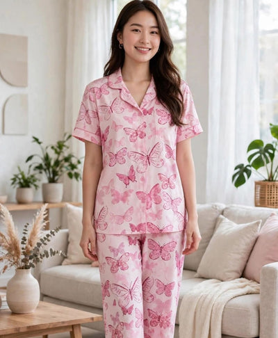 Pretty Butterfly Pajama Set