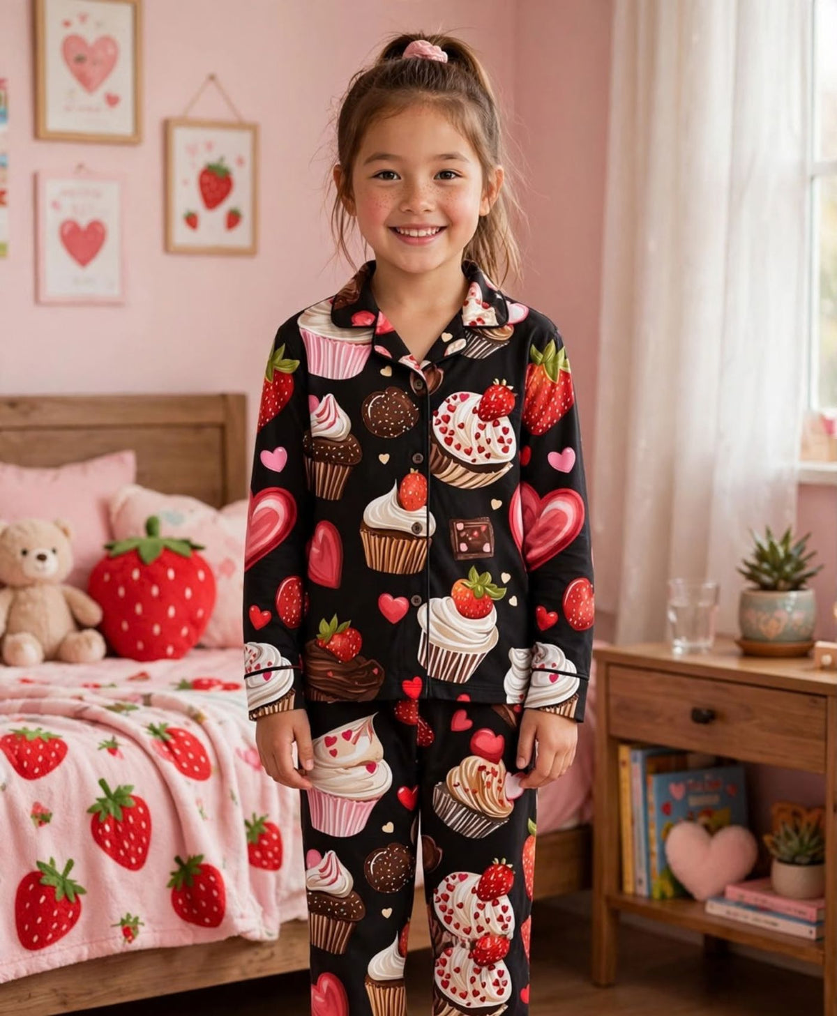 Cupcake Cuddles Mommy & Me Pajama Set
