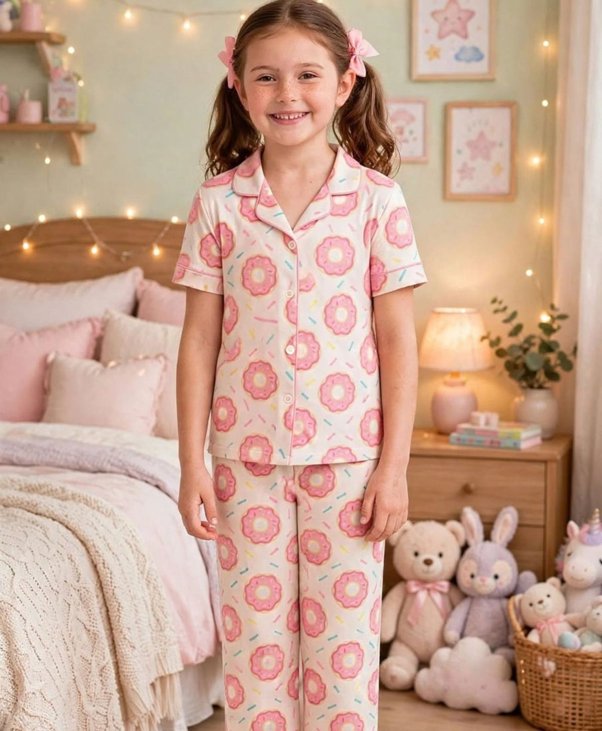 Donut Dreams Mommy & Me Pajama Set