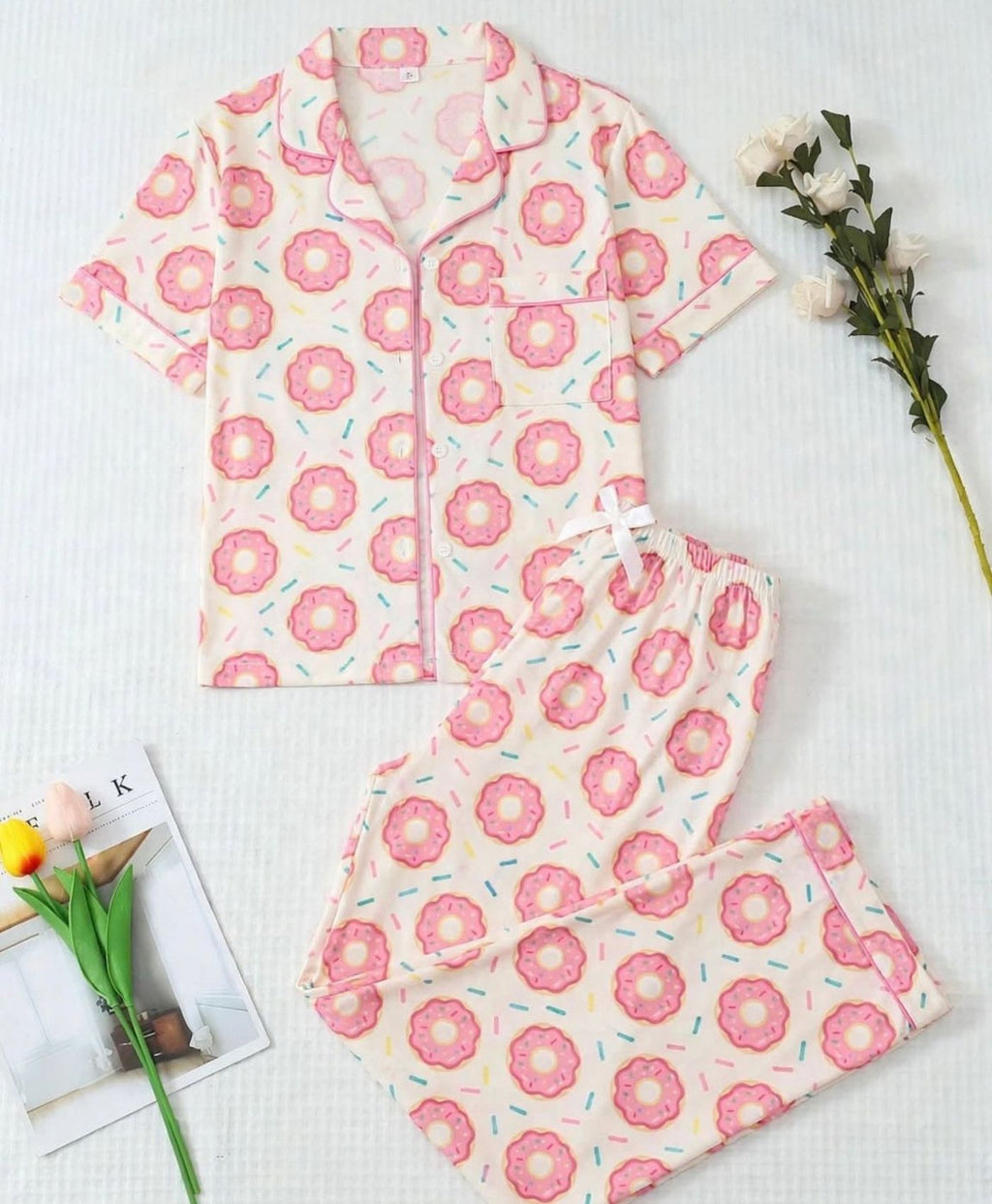 Donut Dreams Mommy & Me Pajama Set