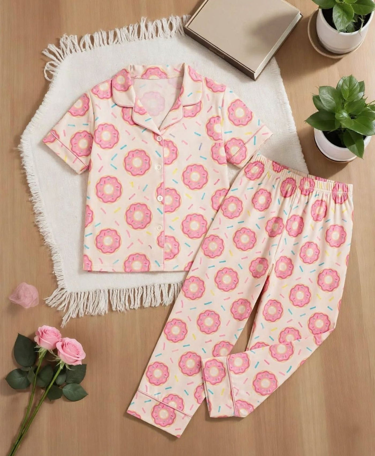 Donut Dreams Mommy & Me Pajama Set