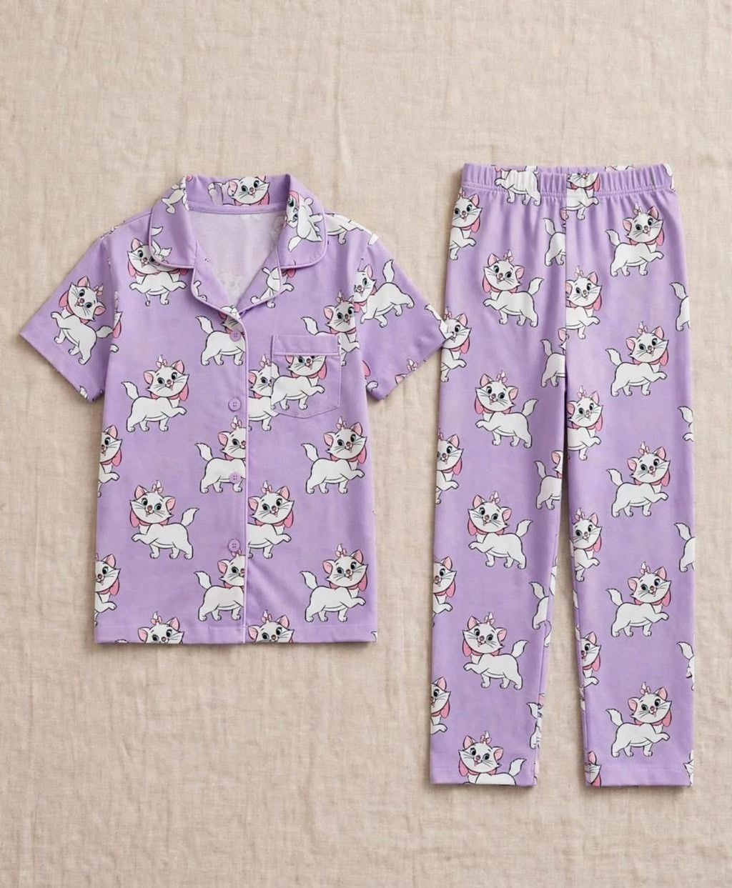 Kitty Cuddles Children's Pajama Set