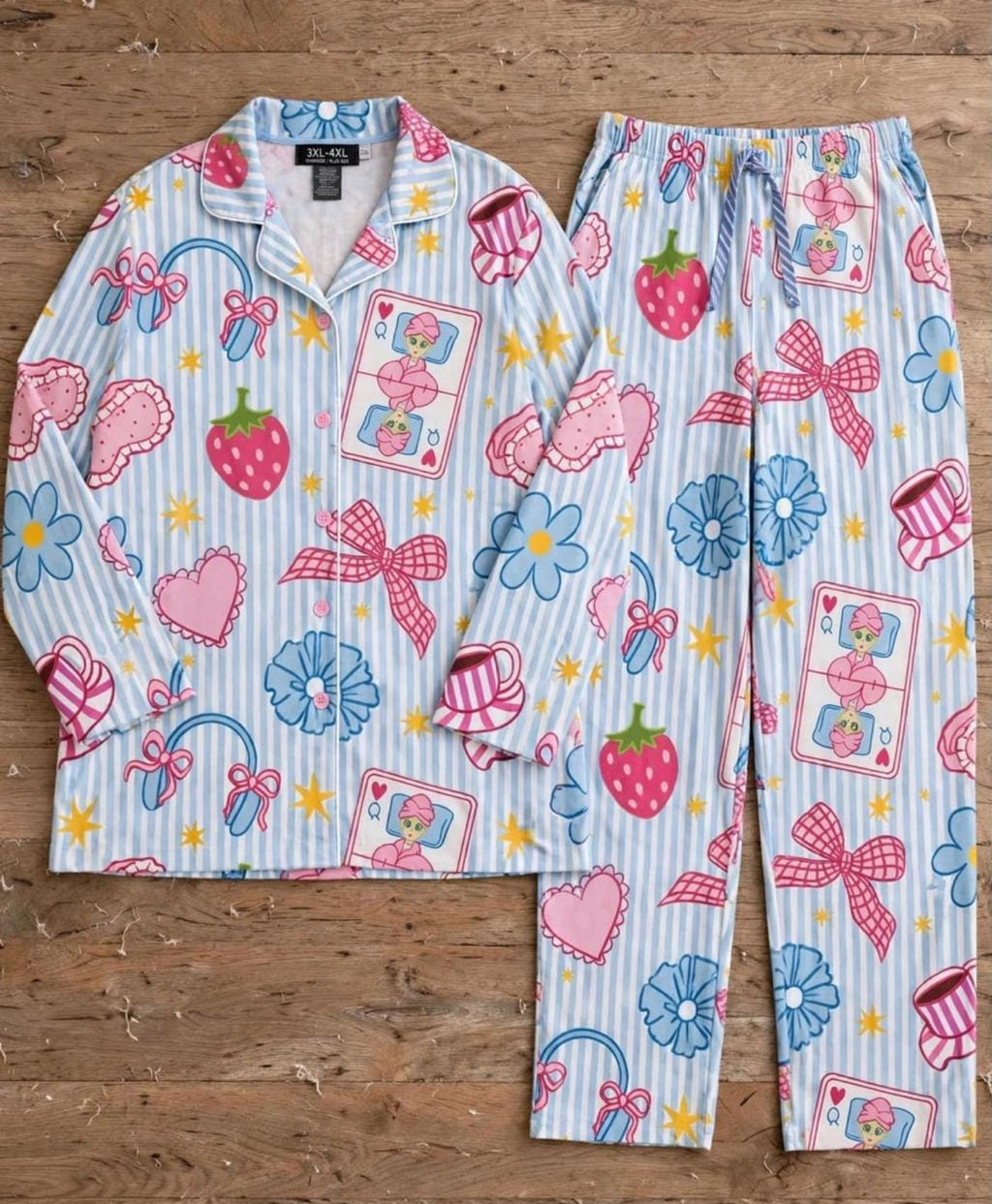 Berry Bows Mommy & Me Pajama Set